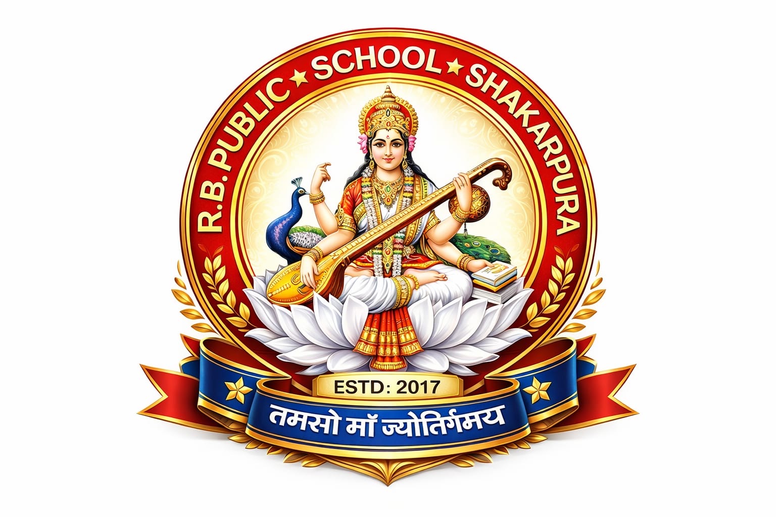 Ranjana Bharti Public School logo